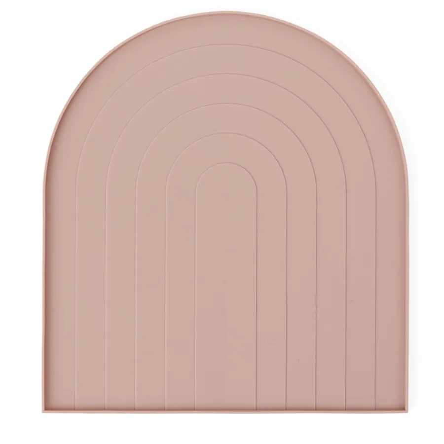 OYOY Abtropfmatte Tablett Rose Fashion