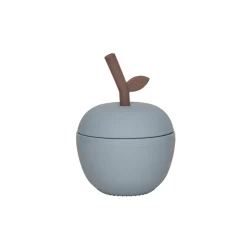 OYOY Apple Kinderbecher Dusty Blue Hot