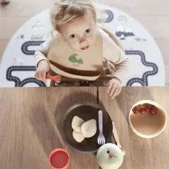 OYOY Apple Kinderbecher Dusty Blue Hot