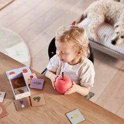 OYOY Apple Kinderbecher Dusty Blue Hot