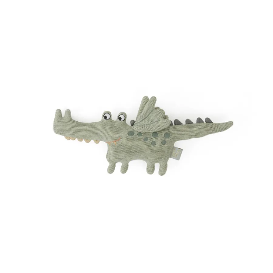 OYOY Darling Rassel Baby Buddy Crocodile Green Clearance