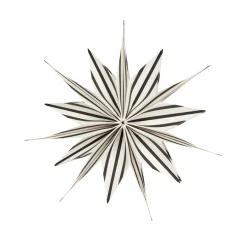 OYOY Deko-Stern Toppu Christmas Small White/Black Online
