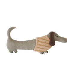 OYOY Kuscheltier Darling Baby Daisy Dog Light Grey /Rose Fashion