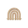 OYOY Rainbow Untersetzer Holz Nature Fashion