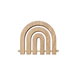 OYOY Rainbow Untersetzer Holz Nature Fashion