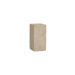 OYOY Savi Kerzenhalter Square Marble High Beige Fashion