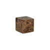 OYOY Savi Kerzenhalter Square Marble Low Choko Fashion