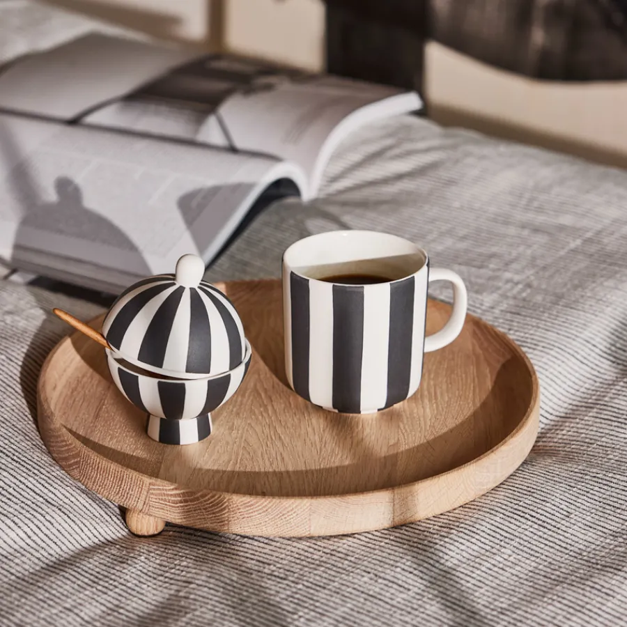 OYOY Toppu Bonbonniere White / Black Outlet