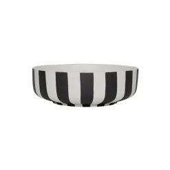 OYOY Toppu Schale Large White / Black Best