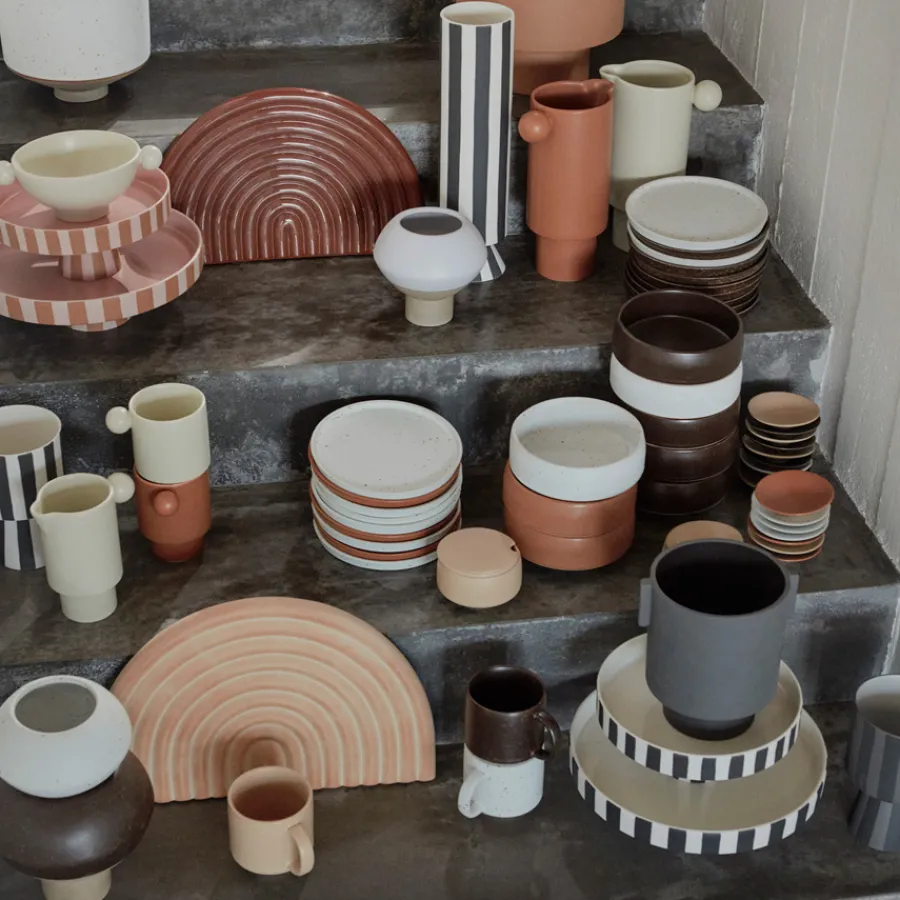 OYOY Toppu Vase High White Discount