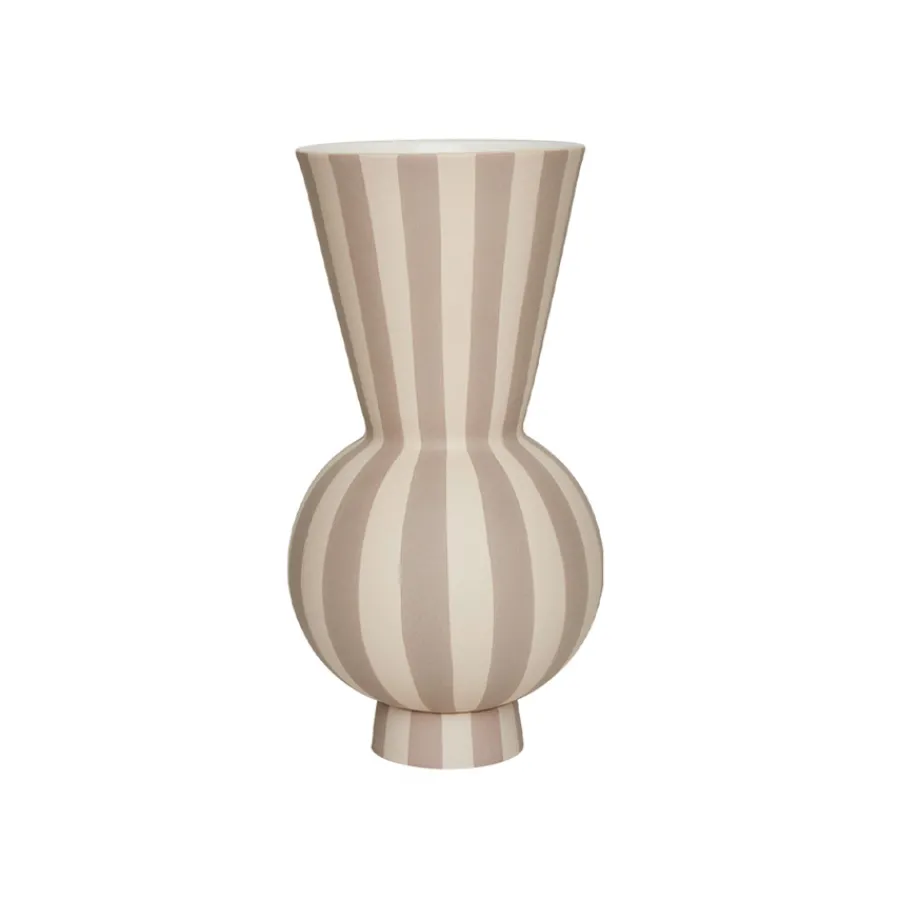 OYOY Toppu Vase Round Clay Discount
