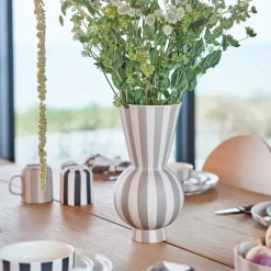 OYOY Toppu Vase Round Clay Discount