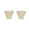 OYOY Yuka Eierbecher Butter 2er-Set Clearance