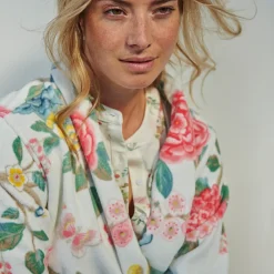 PIP Studio Bademantel mit Kapuze Good Evening White Fashion