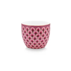 PIP Studio Eierbecher Flower Festival Scallop Dark Pink Outlet