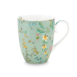 PIP Studio Große Tasse Jolie Flowers Blue Online