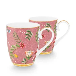 PIP Studio Große Tasse La Majorelle Pink 350ml 2er-Set Online