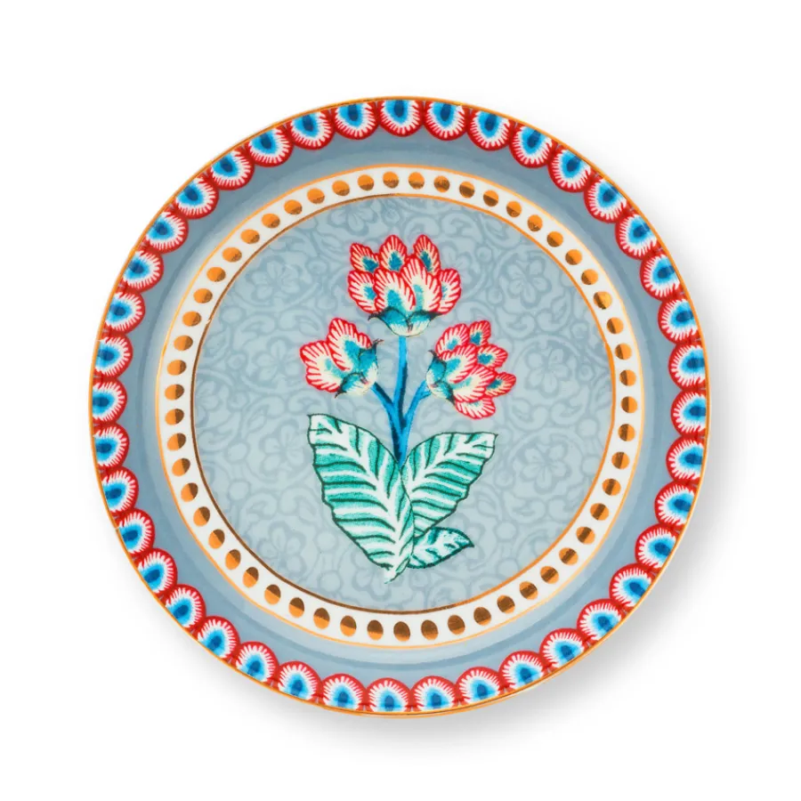 PIP Studio Kleine Schale Flower Festival Light Blue 9cm Hot