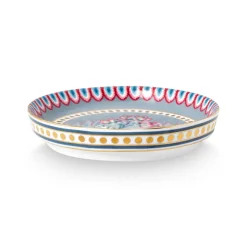 PIP Studio Kleine Schale Flower Festival Light Blue 9cm Hot