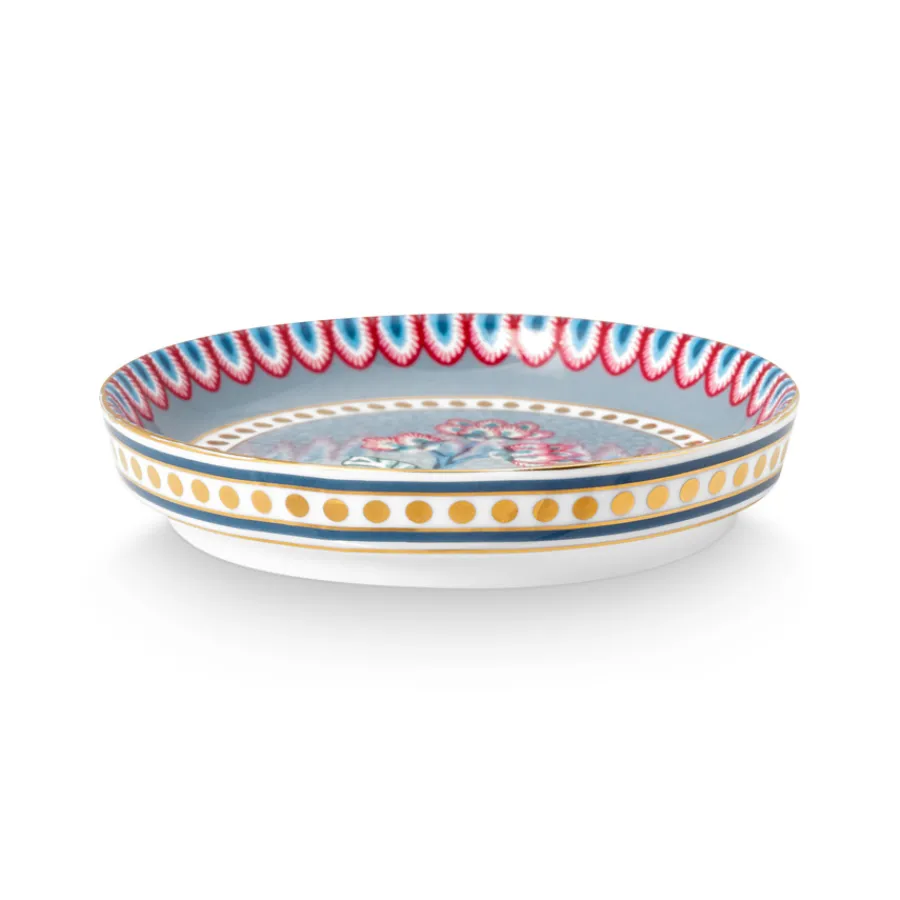 PIP Studio Kleine Schale Flower Festival Light Blue 9cm Hot