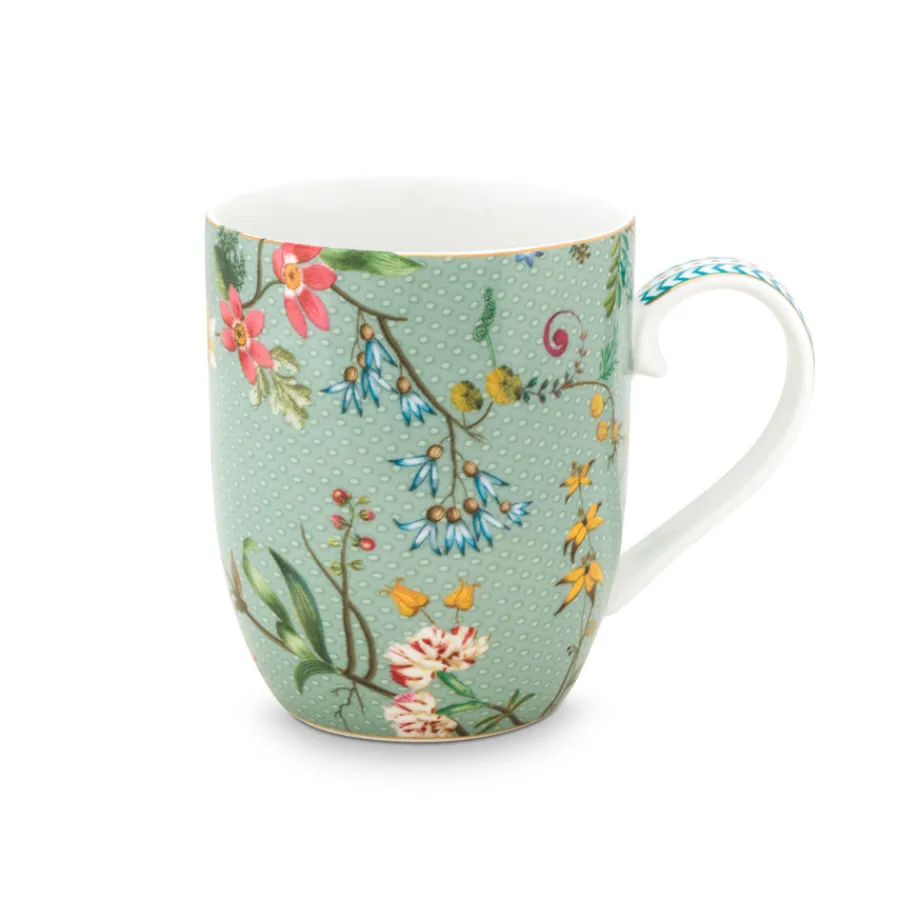 PIP Studio Kleine Tasse Jolie Flowers Blue Sale