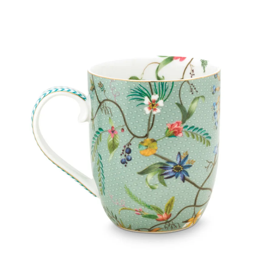 PIP Studio Kleine Tasse Jolie Flowers Blue Sale
