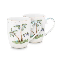 PIP Studio Kleine Tasse Jolie Dots Gold 2er-Set Fashion