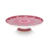 PIP Studio Kleine Tortenplatte Flower Festival Scallop Deco Dark Pink Outlet
