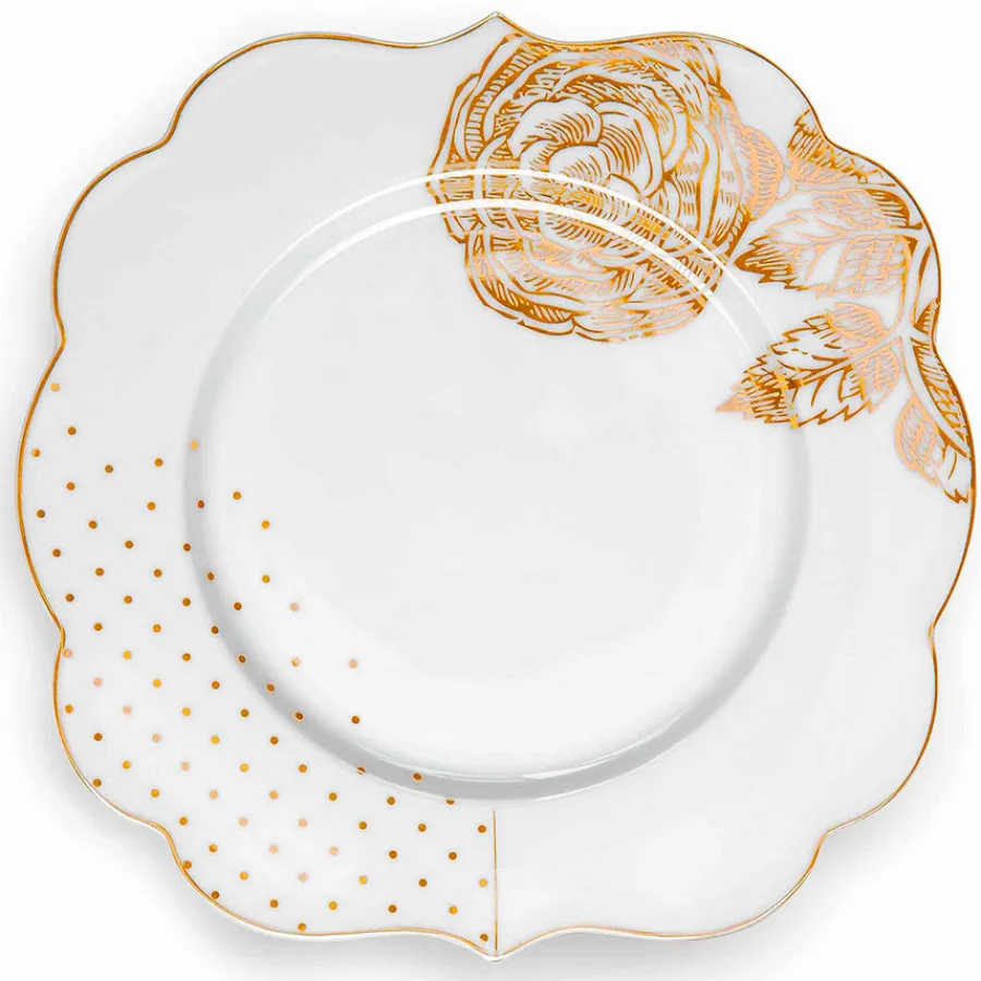 PIP Studio Porzellan Dessertteller Royal White 17 cm Online