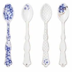 PIP Studio Porzellan Teelöffel 4er-Set Royal White Clearance