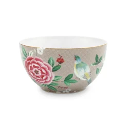 PIP Studio Schüssel Blushing Birds Khaki 15 cm Online