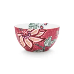 PIP Studio Schüssel Flower Festival Dark Pink 15cm Hot