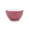 PIP Studio Schüssel Flower Festival Scallop Dark Pink 9.5cm Clearance