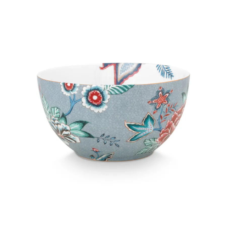 PIP Studio Schüssel Flower Festival Light Blue 15cm Online