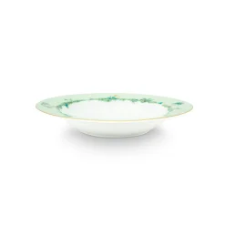 PIP Studio Suppenteller Jolie Gold Dots Green 21.5cm Discount