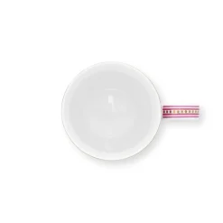 PIP Studio Tasse L Flower Festival Scallop Deco Dark Pink 350ml Sale