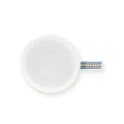 PIP Studio Tasse Large Flower Festival Scallop Deco Light Blue 350ml Outlet