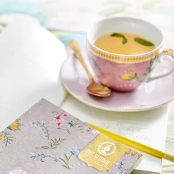 PIP Studio Tasse mit Unterteller La Majorelle Pink 280ml 2er-Set Hot