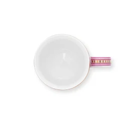 PIP Studio Tasse S Flower Festival Scallop Dark Pink 145ml Clearance