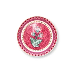 PIP Studio Teebeutelschälchen Flower Festival Dark Pink Fashion