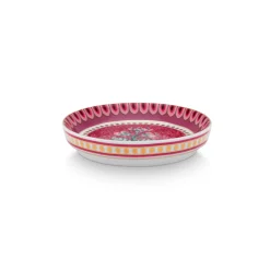 PIP Studio Teebeutelschälchen Flower Festival Dark Pink Fashion