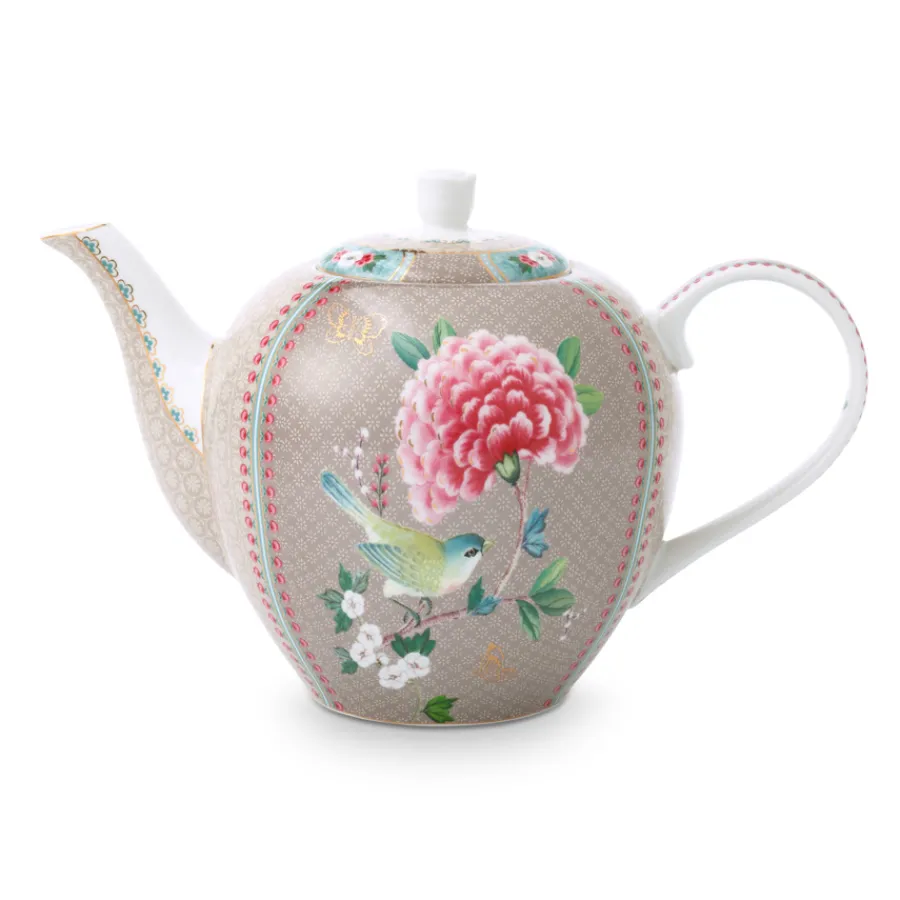 PIP Studio Teekanne Blushing Birds Khaki New