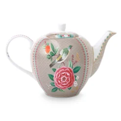 PIP Studio Teekanne Blushing Birds Khaki New