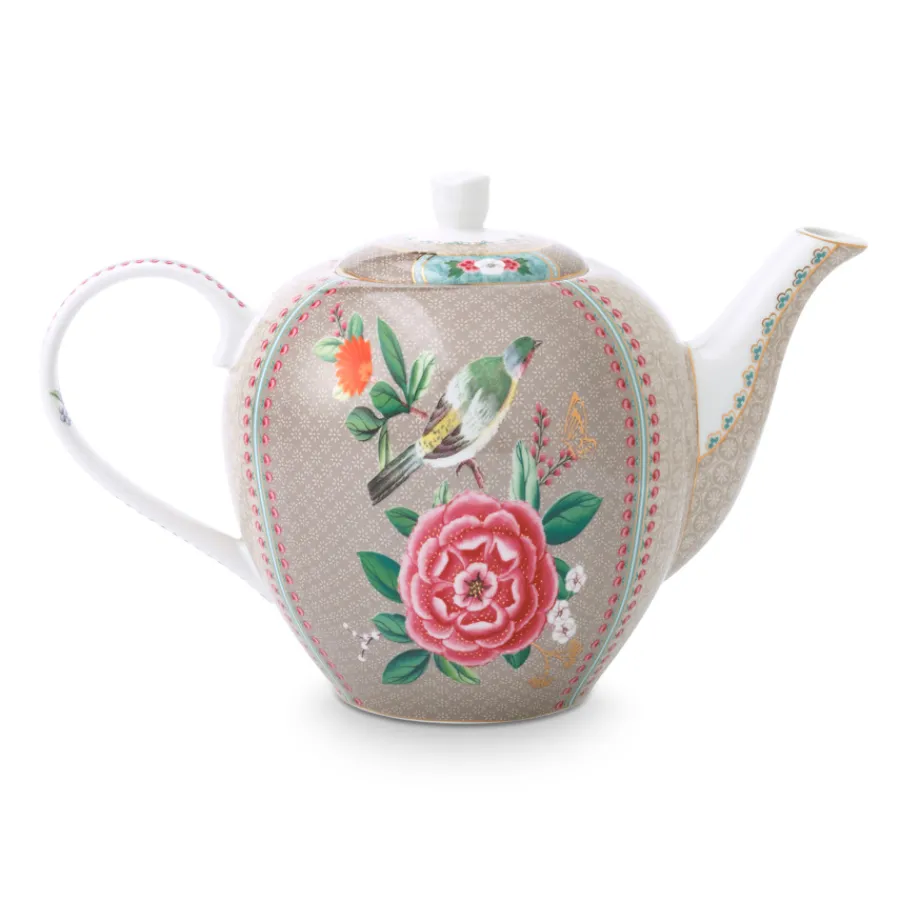 PIP Studio Teekanne Blushing Birds Khaki New