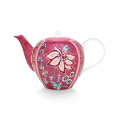 PIP Studio Teekanne Flower Festival Dark Pink 1.6 L Outlet