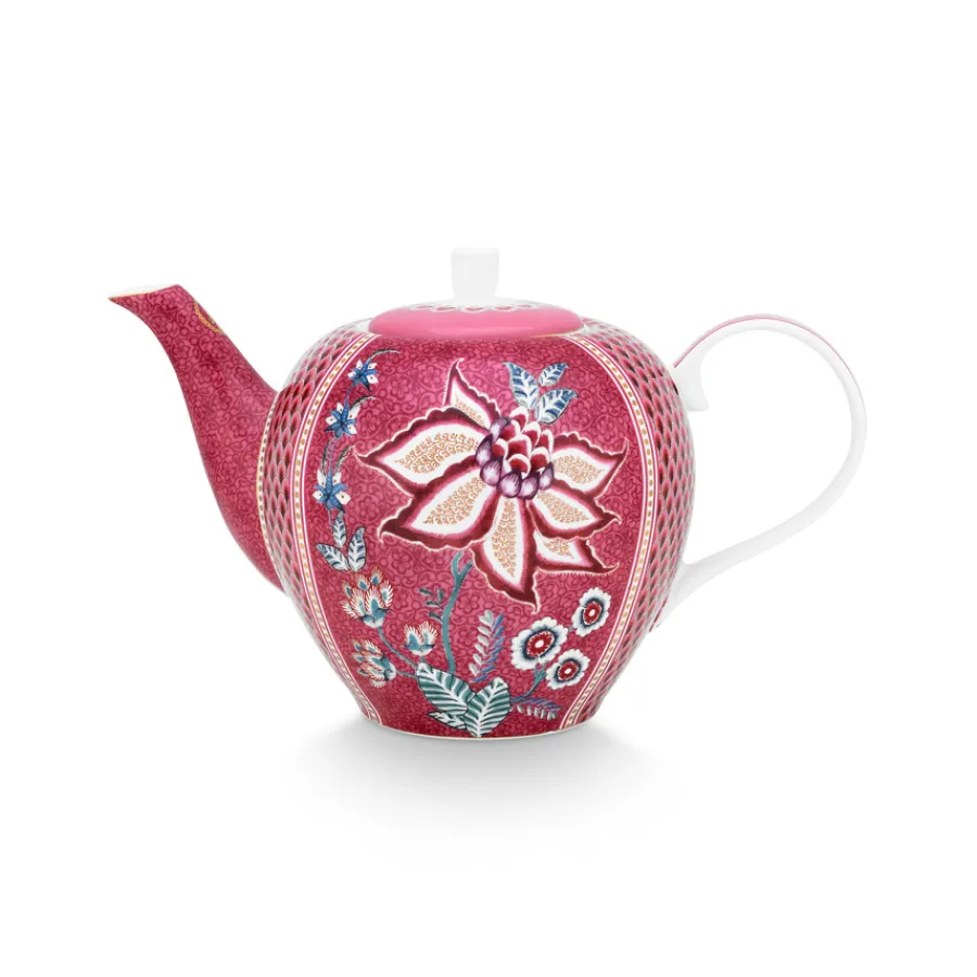PIP Studio Teekanne Flower Festival Dark Pink 1.6 L Outlet