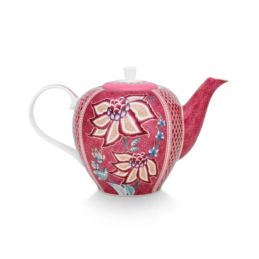 PIP Studio Teekanne Flower Festival Dark Pink 1.6 L Outlet
