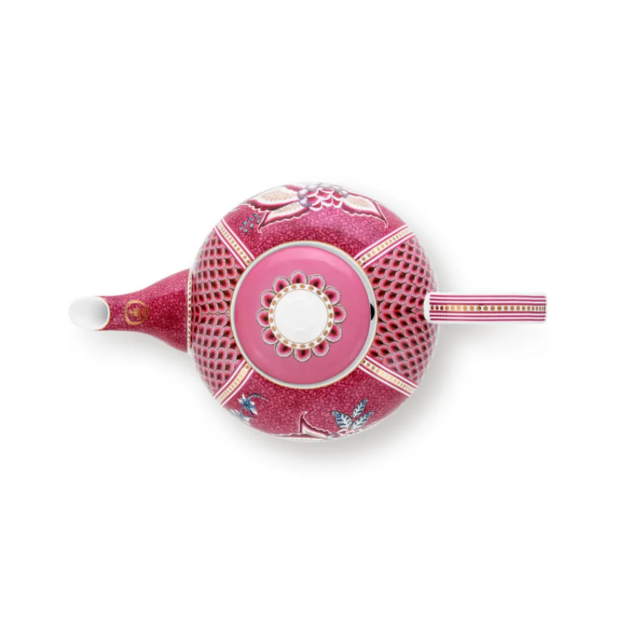 PIP Studio Teekanne Flower Festival Dark Pink 1.6 L Outlet