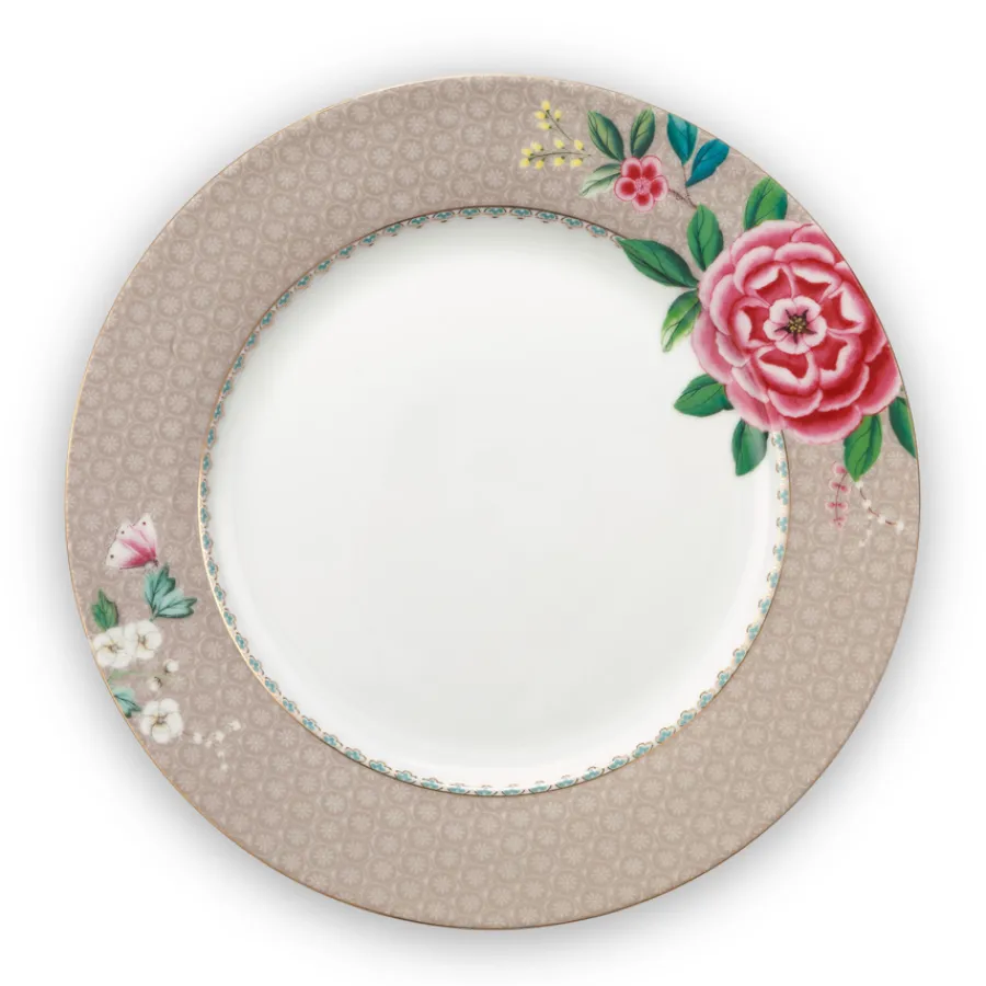 PIP Studio Teller Blushing Birds Khaki 26,5 cm Hot