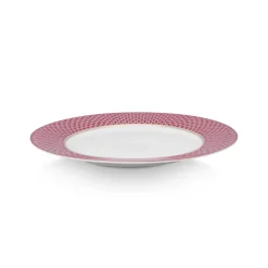 PIP Studio Teller Flower Festival Scallop Dark Pink 26.5cm Clearance